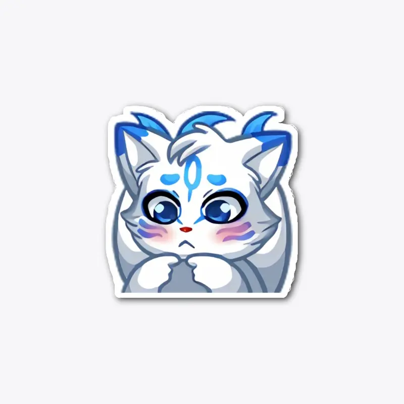 SHY STICKER